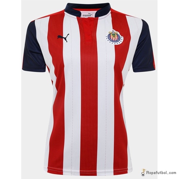 Camiseta CD Guadalajara Replica Primera Ropa Mujer 2016/17 Rojo